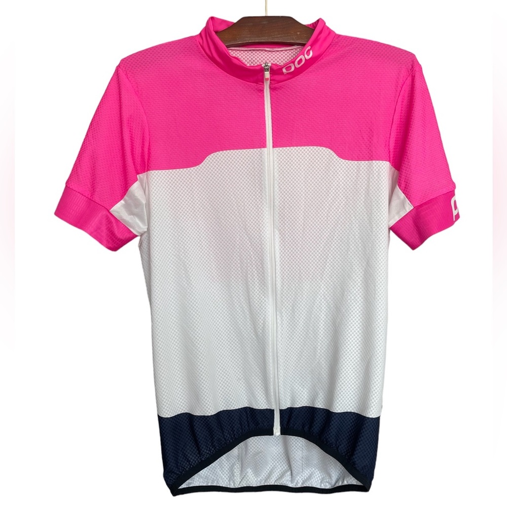 POC Raceday Climber Cycling Jersey Women’s - White Pink EUC Size XXL
